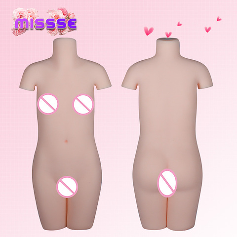 Missse 63cm Half Body Sex Doll Adult Toys Love Doll Real Doll Adult Sex Silicone Sex Doll Torso For Men Lifelike Pussy Ass ► Photo 1/6