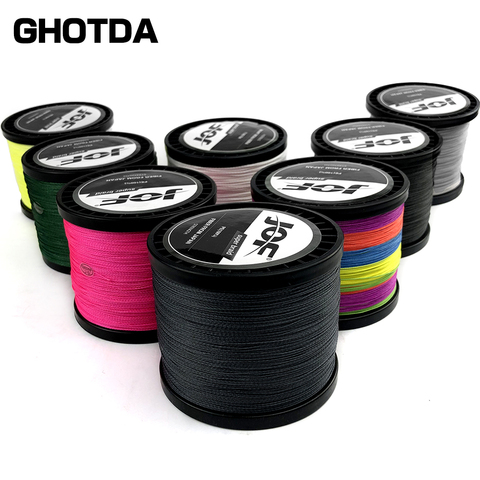 JOF JOF 8 Strand/4 Strand Super Strong PE Braided Fishing Line Multifilament Cord 500M 300M Braid Wire ► Photo 1/6