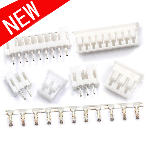 50pcs PH2.0 2p 3p 4P 5P 6P 7P 8P 9P 10P 11P 12 pin 2.0mm Pitch Terminal Kit / Housing / Pin Header JST Connector Wire Connectors ► Photo 1/5