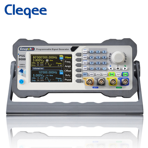 PSG9080 80MHz 60MHz Programmable Signal Generator DDS Function Dual Channel Aribitrary Waveform Digital Control PSG9060 ► Photo 1/6