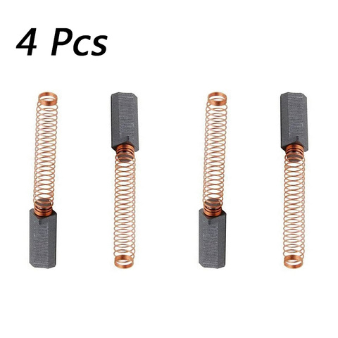 4 Pcs Carbon Motor Brushes Motor Brush Spare Replacement Parts Motor Brush For KitchenAid Mixers W10380496 W10260958 4162648 ► Photo 1/6