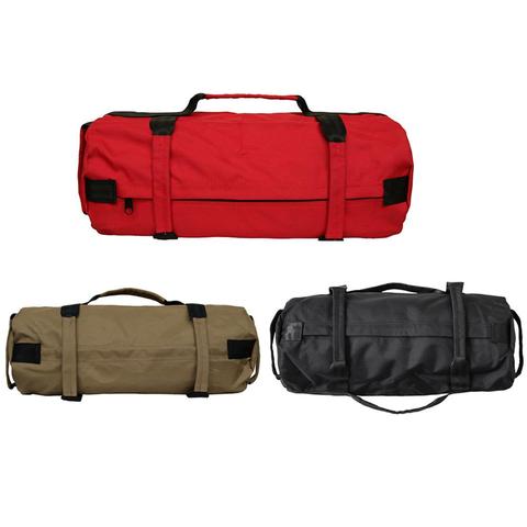 4 Pcs/Set Weightlifting Sandbag Heavy Sand Bags Sand Bag MMA Boxing Military Power Training Body Fitness Equipment ► Photo 1/6