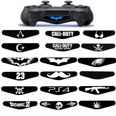 Fashion Custom 1 pcs Game Light Bar Vinyl Stickers Decal Led Lightbar Cover For Playstation Dualshock 4 PS4 PRO Slim Controller ► Photo 1/6