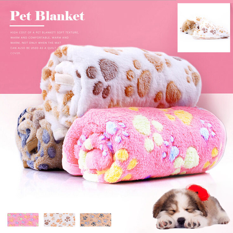 Pet Cat Paw Claw Dog Towel Rug Pet Mat dog Bed Winter Warm Cat Dog Blanket puppy Towel Blanket Sleeping Cover Towel cushion ► Photo 1/6