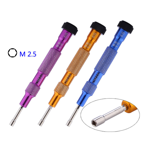 2.5mm Hexagon Hex Socket Head Screwdriver For iPhone 6s Motherboard Hex Screw Open Repair Tools Destornillador Herramientas ► Photo 1/5