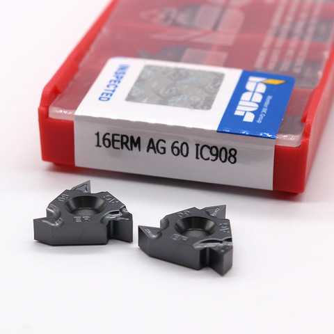 16ER AG60 11IR A60 16IR AG60 A60 G60 22IR 22ER N60 60 angle Thread turning tools Tungsten Carbide Insert Threading Lathe ► Photo 1/6