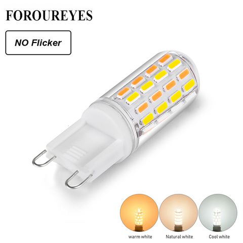 G9 Led Bulb 220V 4014 Three Color Temperature No Flicker Led Lighting Super Bright Replace 40W Halogen Lighting 2years Warranty ► Photo 1/6