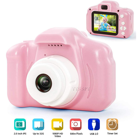 Digital Children's Foto Kamera Mini Child Video Photography Webcam