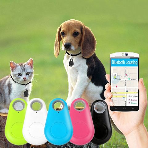 Pets Smart Mini GPS Tracker With Battery Anti-Lost Waterproof Bluetooth Tracer Keys Wallet Bag Kids Trackers Finder Equipments ► Photo 1/6