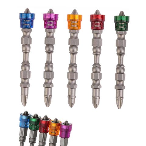 Hige quality Single/Double Head 65mm Magnetic Driver Drill Set Screwdriver Bit Anti-Slip Hex S2 PH2 Electric Screw Driver Set ► Photo 1/6