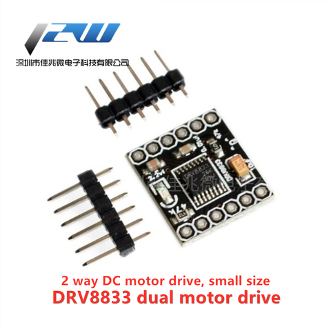 DRV8833 2-channel DC motor controller module board 1.5A 3V-10V h-bridge ► Photo 1/3