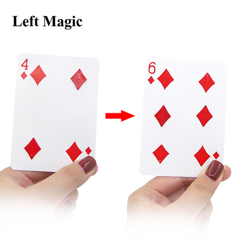 Fantastic 4 to 6 Moving Point magic tricks Close Up Card Magic  Professional Magician Trick  Magic Tool Magic Prop ► Photo 1/5