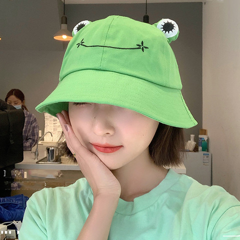Bucket Hat Alien  Fishing Sun Hats - Bucket Hat Woman Korean
