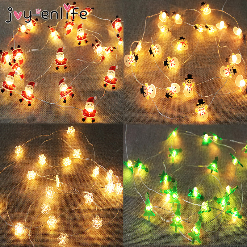 String Lights LED Natal Fairy For Christmas Tree Outdoor Garland Home Decoration