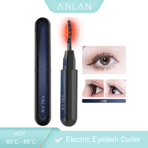 ANLAN New Electric Eyelash Curler USB Rechargeable Electric Heated Eyelash Long-Lasting Electric Ironing Eyelash Curler Device ► Photo 1/6