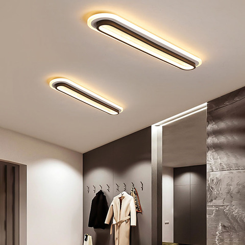 LED corridor ceiling lamp 48cm/58cm/78cm dropshipping surface mounting chandelier ceiling lights for room entrance/ aisle wall ► Photo 1/6
