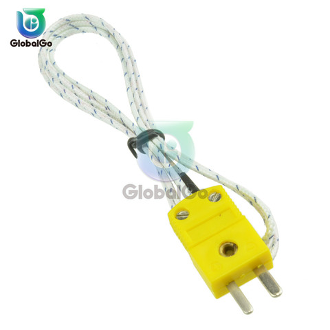 K-Type Thermocouple Probe Sensor 1M Temperature Controller with Cable  -50~ ~300℃  For Digital Thermomete ► Photo 1/5