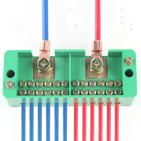 Single Phase 2 In 12 Out 660V  Junction Box Quick Connect Terminal Box High Power Wire Connector ► Photo 1/3