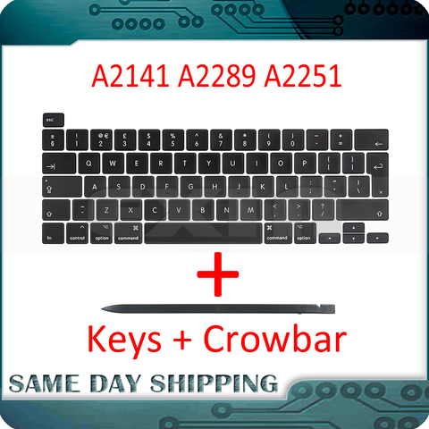 Laptop A2141 A2289 A2251 Key Keycaps Keys Cap Keyboards Scissor Repair for Apple Macbook Pro Retina 13