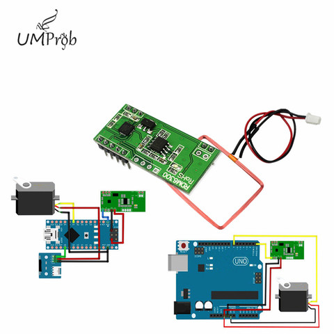 RDM6300 125Khz EM4100 RFID Reader Module UART Output Access Control System for arduino ► Photo 1/3