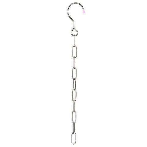 Stainless Steel Clothes Market Shop Display Hanging Chain Hooks With Ring Hanger Household Tools ► Photo 1/6