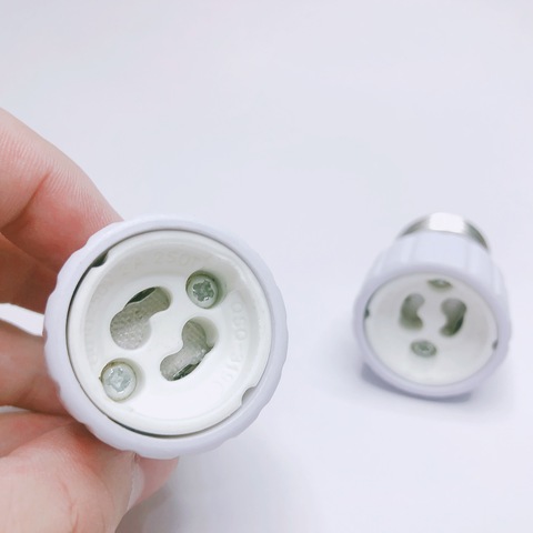 Lamp Holder Adapter Converter E27 to GU10 E27 lamp holder LED Light Lamp Adapter Screw Socket E27 to GU5.3 G4 easy to Install ► Photo 1/3