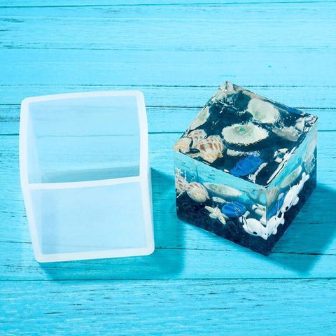 Large Square Coaster Silicone Mold, Large Square Mold with Rounded Corner, Resin Coaster Mold, Epoxy Resin Crafts