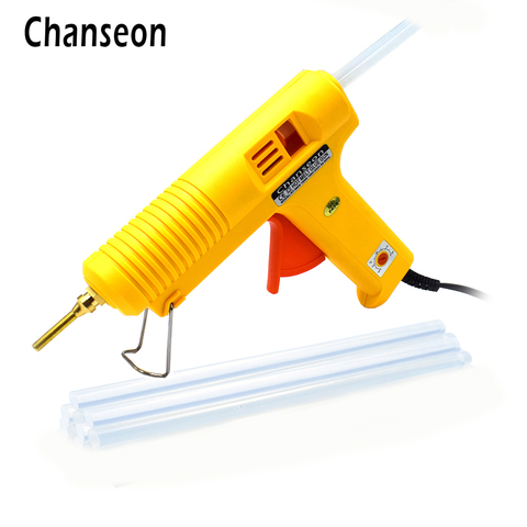 150W Hot Melt Glue Gun 11mm Glue Stick Industrial Adjustable Temperature Guns Thermo EU/US Gluegun Heat Temperature DIY Tool ► Photo 1/6