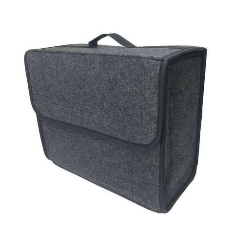 Portable Foldable Car Trunk Organizer Felt Cloth Storage Box Case Auto Interior Stowing Tidying Container Bags Backseat ► Photo 1/6