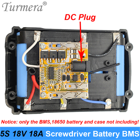 5S 18V 21V 18A 18650 Lithium Battery BMS 18V Screwdriver Battery Shura Charger Protection Board for makiita dewelt screwdriver ► Photo 1/6