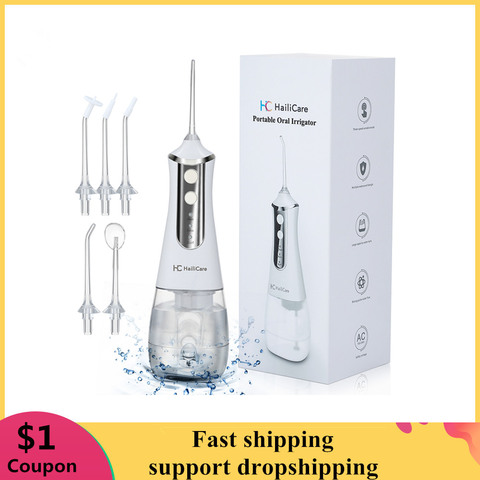 Oral Irrigator Dental Water Flosser Dental Water Jet  Teeth Whitening Tooth Care Toothbrush Home Teeth Cleaner Water Tank ► Photo 1/6