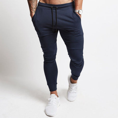 Casual Pants Men Jogger Sweatpants Gyms Fitness Bodybuilding Workout Cotton Trousers Sportswear ► Photo 1/6