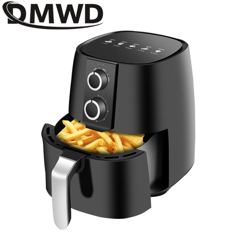 DMWD 5L Air Fryer Multi-Functional Healthy Food Cooker Timer Fryer Oven Low Fat Oil Free Chicken Grilling Electric Deep Fryer ► Photo 1/3