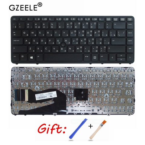 Russian Replacement Keyboard For HP Elitebook 840 G1 G2 850 G2 RU No backlight ► Photo 1/4