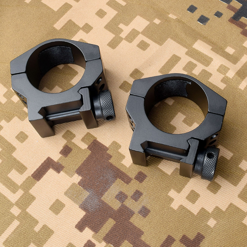 Rifle Scope Mounts 1 Pair of Picatinny for 30mm Tube 21mm Rail Mounting