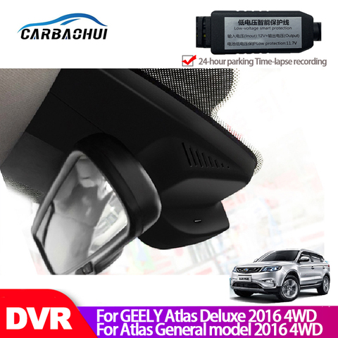 Car DVR Wifi Video Recorder Dash Cam Camera For GEELY Atlas Deluxe 2016 4WD For Atlas General model 4WD high quality full hd ccd ► Photo 1/6