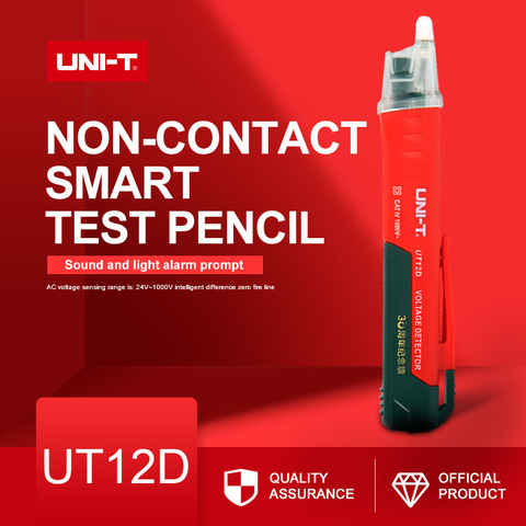 UT12D AC Voltage Detectors High Sensitivity Non-Contact Test Pen Tester Meter Volt Current Electric test pencil24-1000V ► Photo 1/6