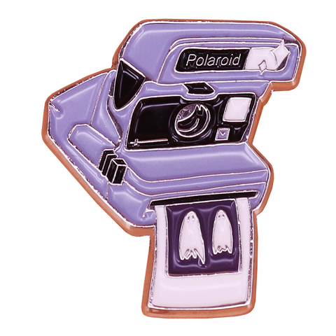 Polaroid no feet lapel pin perfect horror movie lovers collection ► Photo 1/3