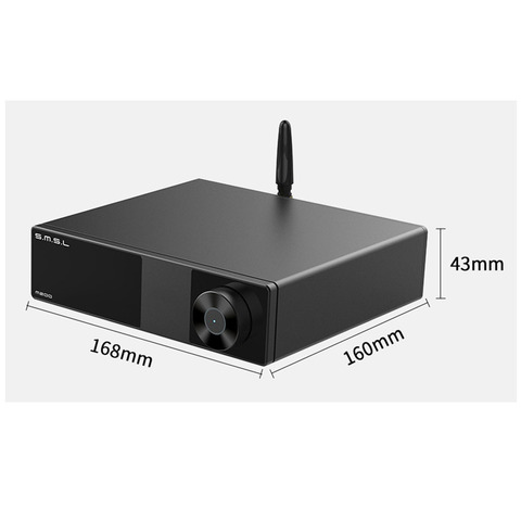 SMSL M200 HiFi Bluetooth Audio DAC XMOS AK4497EQ/USB/Optical Coaxial/Decoder DSD512 32Bit/768kHz with Remote Control ► Photo 1/6