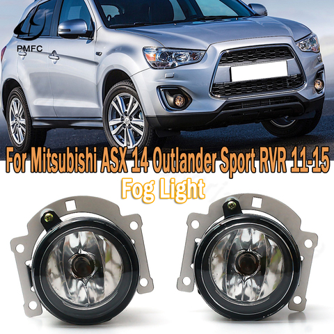 PMFC Front Bumper Fog Light Fog Lamp Assembly With Bulb For Mitsubishi ASX 2014 Outlander Sport RVR 2011-2015 8321A467 SL870-1 ► Photo 1/6