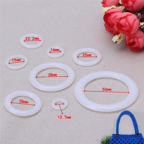 2022 New DIY Crochet Ring Circle Hook Plastic Craft Tool Accessory for Handbag Car Seat ► Photo 1/6
