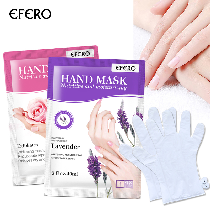 EFERO 3Pair=6PCS Peeling Foot Mask Exfoliating Scrub