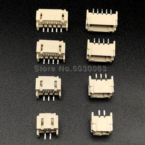 Horizontal SMD Socket PH2.0 2.0mm Patch Plug Wire Connectors 2/3/4/5/6/7/8/9/10P 2.0 mm Pitch Pin Header JST TJC Connector Male ► Photo 1/6