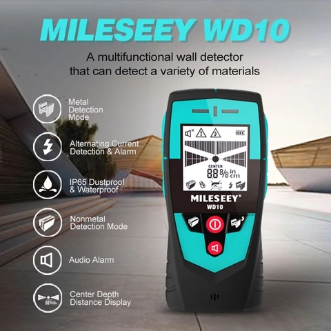 Digital Wall Metal Scanner Handheld Multifunction Professional Wall Detector Metal Wire Cable PVC Water Pipe Finder Scanner ► Photo 1/6