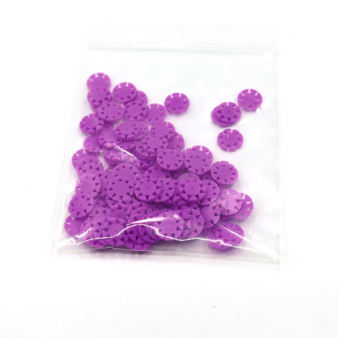 100pcs Dental Endo Files Stoppers Disinfection Dental Counters for Dental Files Dentistry Endo Files Flowers For Dentistry ► Photo 1/6