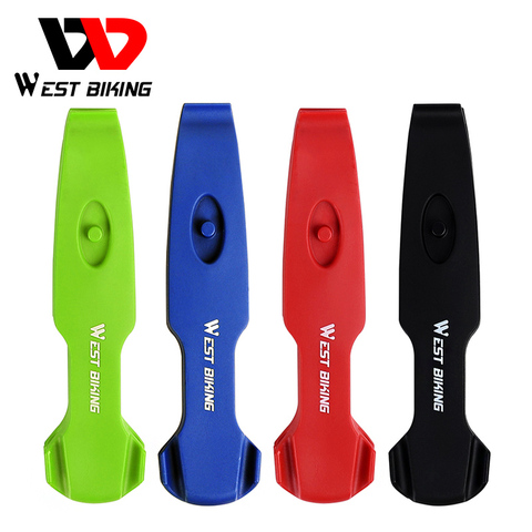 WEST BIKING 2pcs Bicycle Tire Lever Repair Opener Tools Bicycle Accessories Cycling MTB Road Bicycle Tyre Pry Bar Removal Tool ► Photo 1/6