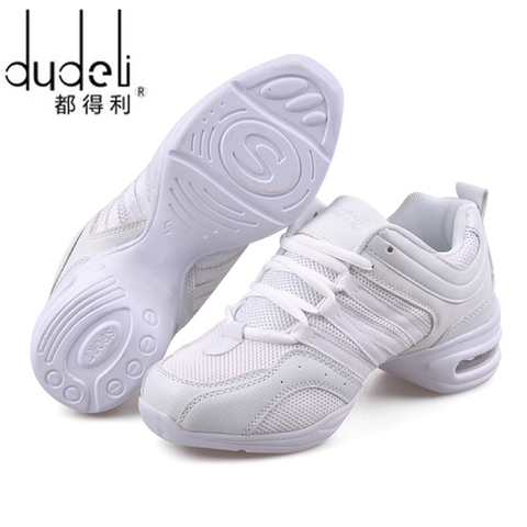 Women's Dance Shoes Soft Outsole Ladies Breath Jazz Hip Hop Shoes Sports Sneakers Ladies Girl's Modern Jazz Dancing Shoes ► Photo 1/6