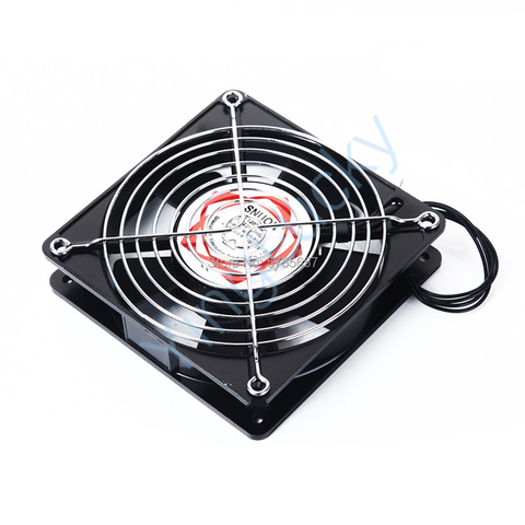 Arcade Cooling Fan 120mm AC 220V square metal frame arcade cabinet Fan With iron net，for crane game toy doll machine accessories ► Photo 1/6