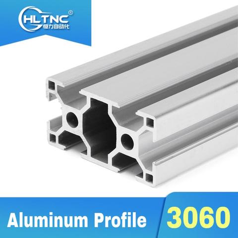 Aluminum Profile Aluminum Extrusion Profile 3060 30*60 commonly used in assembling device frame, table and display stand ► Photo 1/3