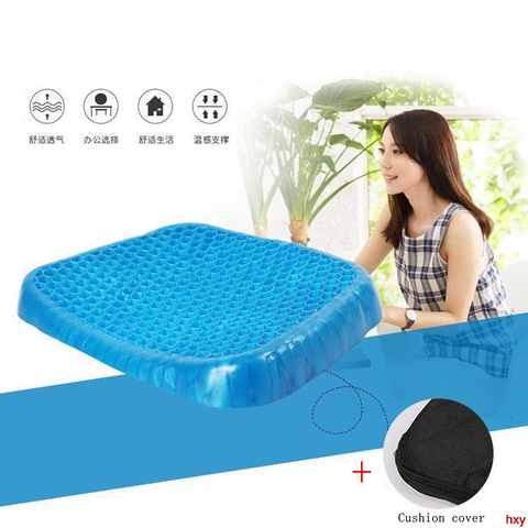 Silicone egg cushion honeycomb gel car seat cushion cool pad office universal ► Photo 1/6
